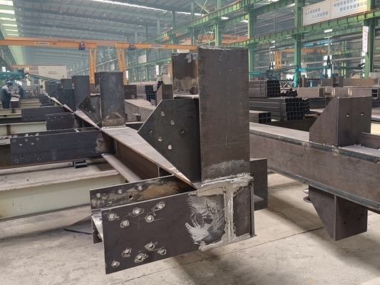 Q235B Q355B Steel Pipe Rack System for Chemical Plants