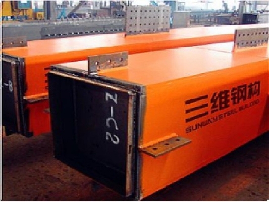 Hollow rectangular Steel Box Section Structural Members For Commercial Building