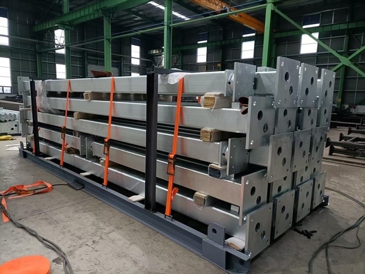 Galvanized ASTM A36 Steel Structural Support Customized Corrosion Resistant