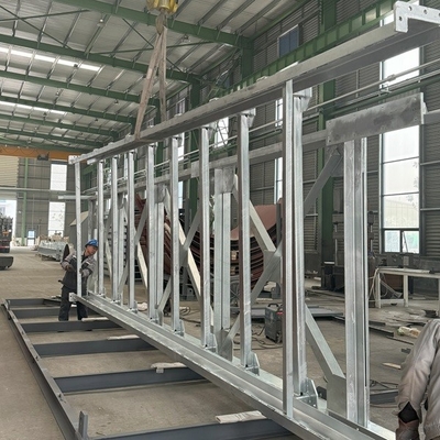 Customized Q235b Steel Structure Platform For Cement Produce Equipments Support