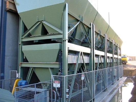 Q235B Q355B ASTM A36 Steel Structure Fabrication Hopper For Cement