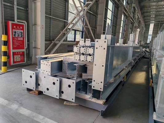 Precision Engineered Steel Structure Fabrication Workshop Q235B For Heavy Industry