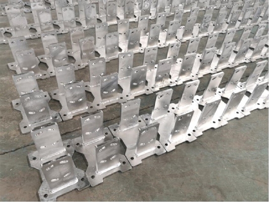 Hot Dip Galvanized Solar Mounting Structures Corrosion Resistant