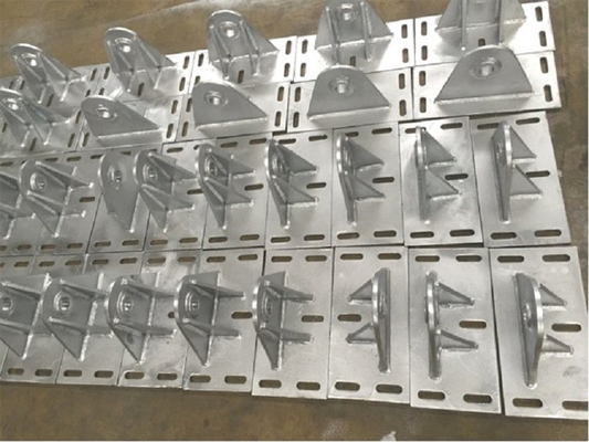 Hot Dip Galvanized Solar Mounting Structures Corrosion Resistant