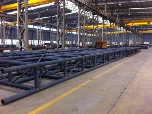 Customized Steel Roof Truss Systems Fire Resistant for Stadium Structures