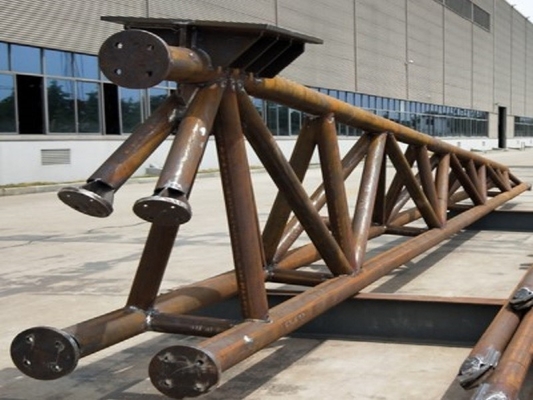 Customized Steel Roof Truss Systems Fire Resistant for Stadium Structures