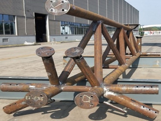 Customized Steel Roof Truss Systems Fire Resistant for Stadium Structures