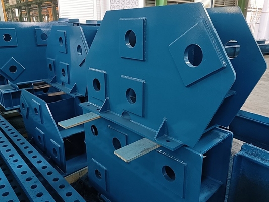 Painted Or HDG Steel Bridge Launching Gantry Systems Weather Resistant