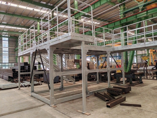 Chemical Platforms Steel Structure Fabrication Customized Solutions