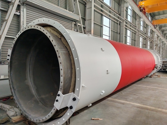 Chemical Plants Steel Chimneys Corrosion Resistant Emission Compliant