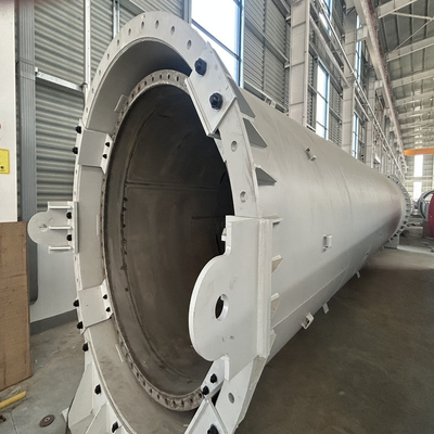 Dust Collecting Engineering Steel Structure Fabrication Cabinet Hopper Chimney Frame