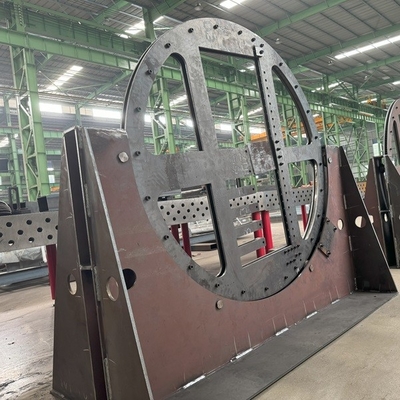 Customized Steel Structure Gear And Support Part Of Tilter Facility