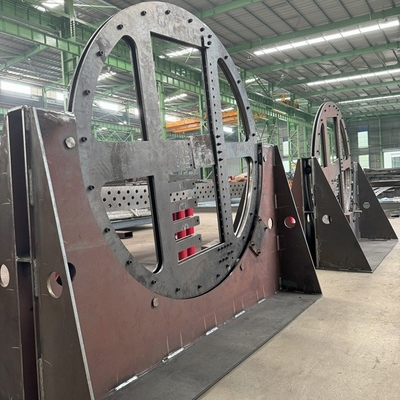 Customized Steel Structure Gear And Support Part Of Tilter Facility