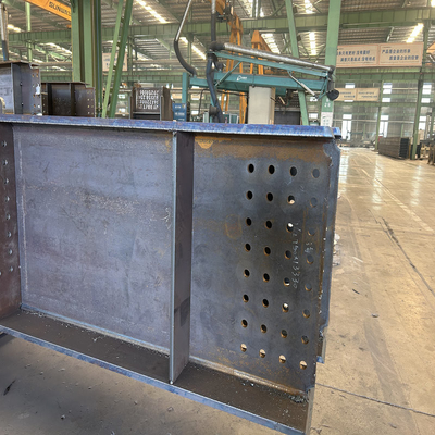 Pre Engineered High Rise Steel Structure Kits Fireproof Seismic Commercial Complex Fabrication