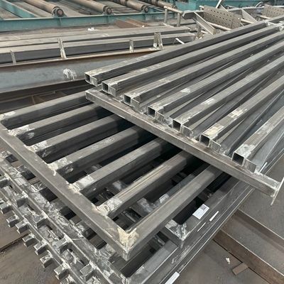 Customized Squre Tube Made Steel Structure Platform And Support Part