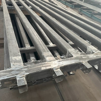 Customized Squre Tube Made Steel Structure Platform And Support Part