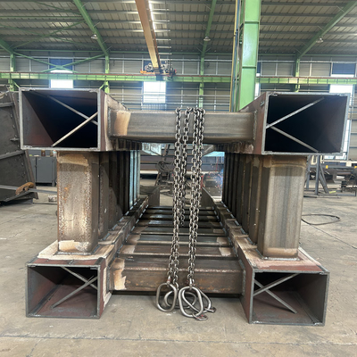 Metal Structural Components Bridge Steel Structure Processing Bridge Pier