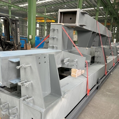 High Load Bearing Capacity Box Column Steel Stucture Customized For Multi Storey Framework