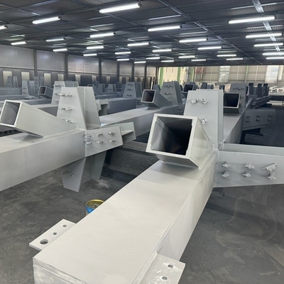 High Load Bearing Capacity Box Column Steel Stucture Customized For Multi Storey Framework