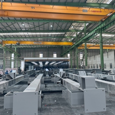 High Load Bearing Capacity Box Column Steel Stucture Customized For Multi Storey Framework