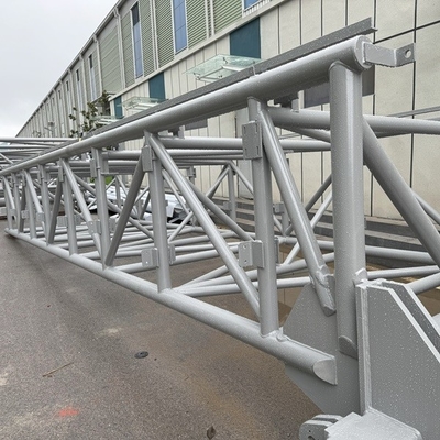 Steel Truss Support System Fabricated For Pipelines Steel Structure