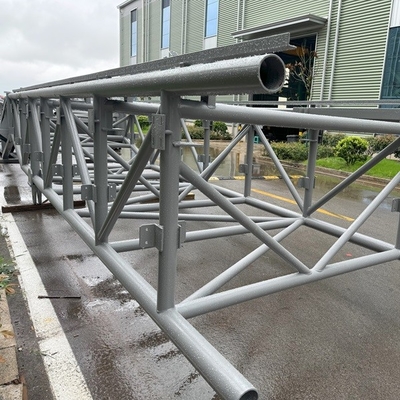 Steel Truss Support System Fabricated For Pipelines Steel Structure