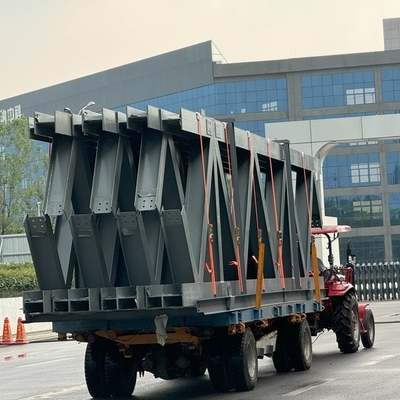 Customized Heavy Duty Steel Truss Structure Fabricated For Bridge