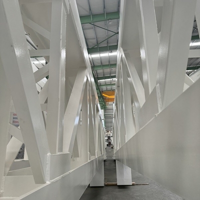 Customized Vertical Steel Truss Structure For Building Construction