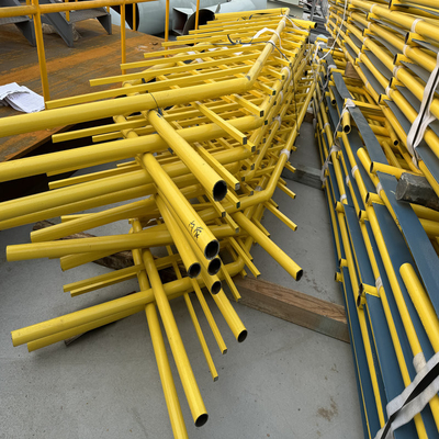 OEM Steel Structure Carbon Steel Welding Guardrail Painting / Galvanized