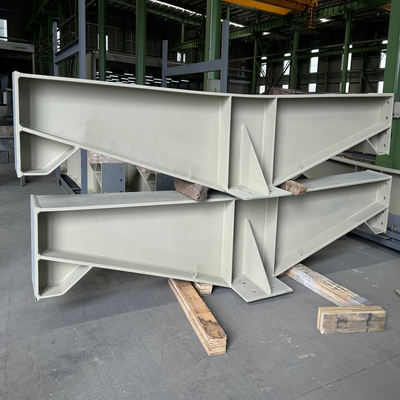 H Profile Steel Beam Components for Steel Workshop Warehouse Construction