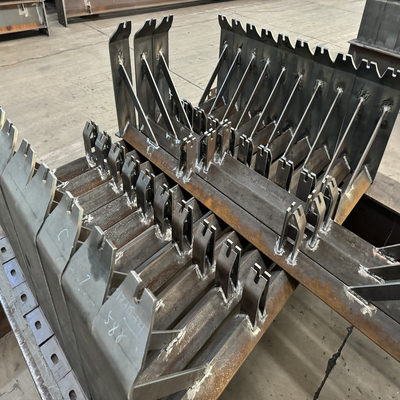 Feeder Steel Chain Plate Heavy Steel Fabrication Custom Chain Conveyer