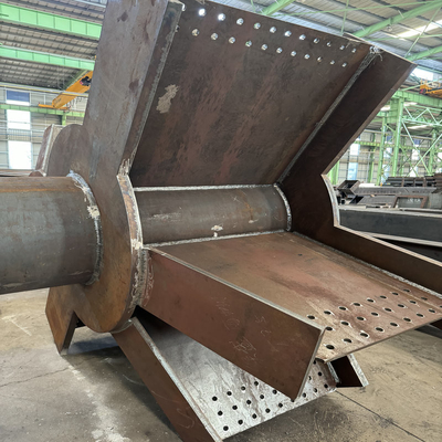 Steel Pipe Column Heavy Steel Fabrication OEM Machinery