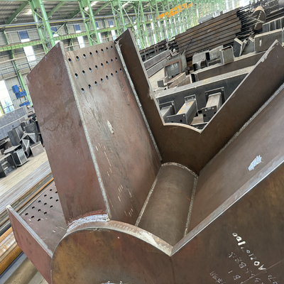 Steel Pipe Column Heavy Steel Fabrication OEM Machinery