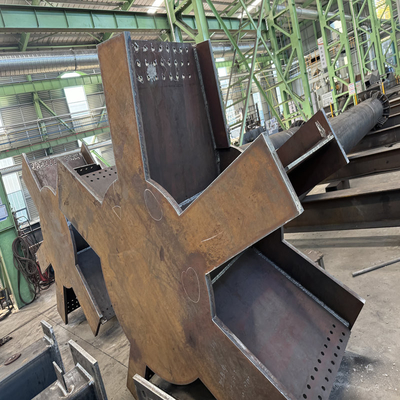 Steel Pipe Column Heavy Steel Fabrication OEM Machinery