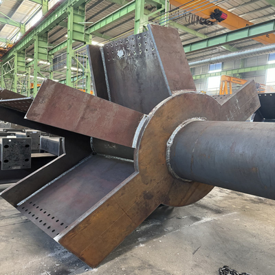 Steel Pipe Column Heavy Steel Fabrication OEM Machinery