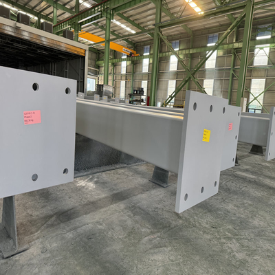 Steel Pipe Column Beams Processing Steel Structure Fabrication CE AISC