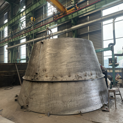 Conical Cylinder Processing Custom Boiler Steel Structure Fabrication CE AISC