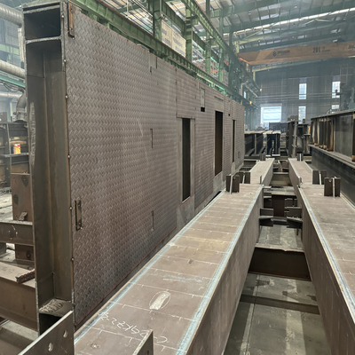 Equipment Framework Steel Structure Support Fabrication With Painting Galvanized Surface