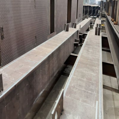 Equipment Framework Steel Structure Support Fabrication With Painting Galvanized Surface