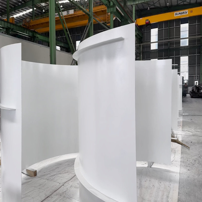 Steel Tank Silos Processing Steel Structure Fabrication Steel Plate Rolling