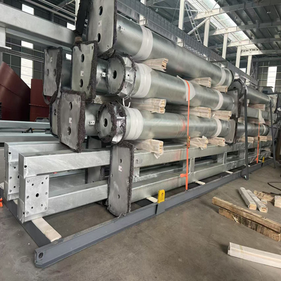 Steel Pipe Column Beams Processing Steel Structure Fabrication CE AISC