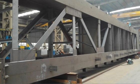 Q235B Q355B Steel Beam Fabrication With Painting Galvanized Surface