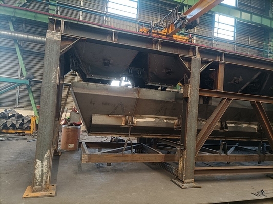 Industrial Q355B Steel Structure Hopper Customized Anti Static For Cement