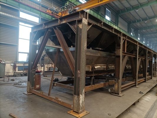 Industrial Q355B Steel Structure Hopper Customized Anti Static For Cement