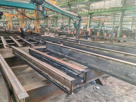 Industrial Q355B Steel Structure Hopper Customized Anti Static For Cement