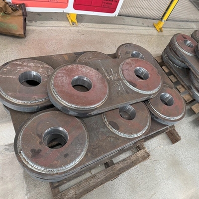 Special High Strenth Welding Thick Steel Base For Different Steel Structure
