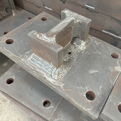 Special High Strenth Welding Thick Steel Base For Different Steel Structure