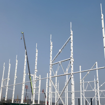 Q235B Q355B A36 S275 Steel Building Solutions for Workshop Warehouse Plant Structure Fabrication
