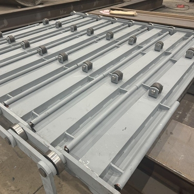 S355 S235 Industrial Steel Chain Plate Conveyor Belt Heavy Duty