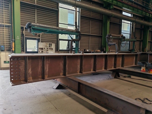 Weather Resistance Steel Warehouse Fabrication Customized ASTM A36 Material